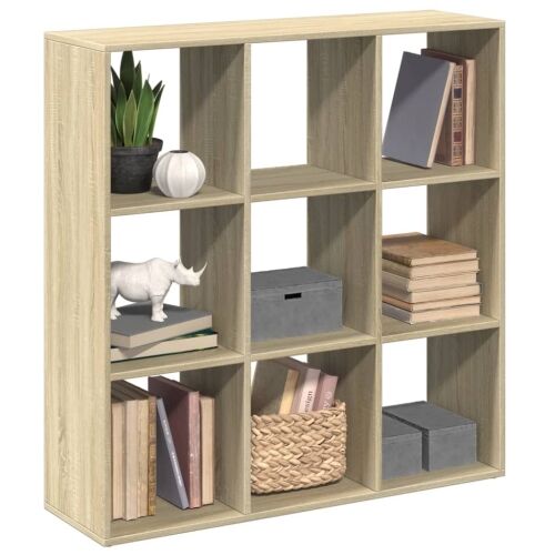 Paravan - Sobna pregrada / regal za knjige 102x29x103,5 cm drveni - sonoma hrast 102 x 29 x 103.5 cm Cijena