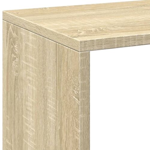 Paravan - Sobna pregrada / regal za knjige 102x29x103,5 cm drveni - sonoma hrast 102 x 29 x 103.5 cm Cijena