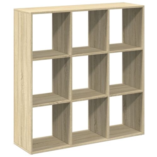 Paravan - Sobna pregrada / regal za knjige 102x29x103,5 cm drveni - sonoma hrast 102 x 29 x 103.5 cm Cijena