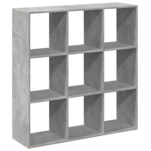 Paravan - Sobna pregrada / regal za knjige sivi 102x29x103,5 cm drveni - Beton siva 102 x 29 x 103.5 cm Cijena