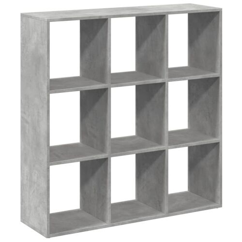 Paravan - Sobna pregrada / regal za knjige sivi 102x29x103,5 cm drveni - Beton siva 102 x 29 x 103.5 cm Cijena