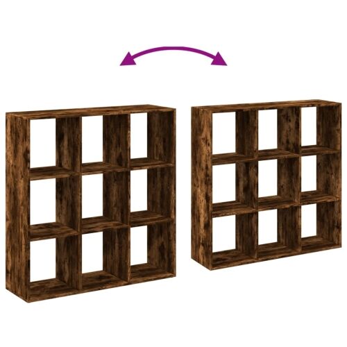 Pregrada / regal za knjige boja hrasta 102x29x103,5 cm drveni - Dimljeni hrast 102 x 29 x 103.5 cm Cijena