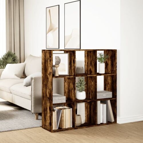 Pregrada / regal za knjige boja hrasta 102x29x103,5 cm drveni - Dimljeni hrast 102 x 29 x 103.5 cm Cijena