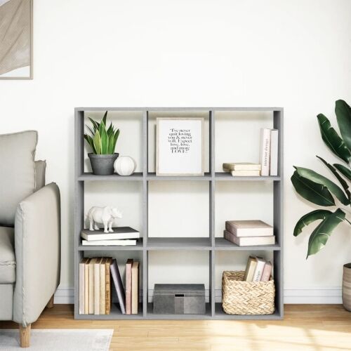 Pregrada / regal za knjige boja hrasta 102x29x103,5 cm drveni - Sivi hrast sonoma 102 x 29 x 103.5 cm Cijena