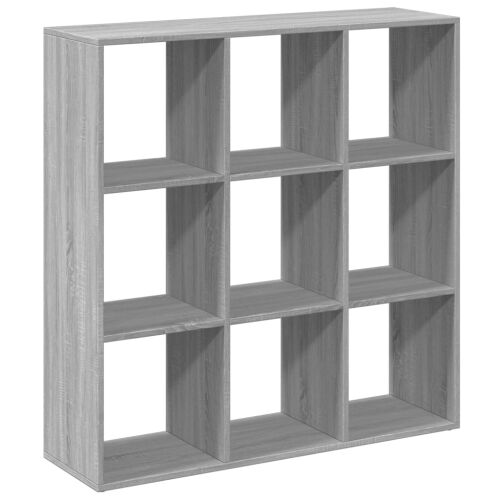 Pregrada / regal za knjige boja hrasta 102x29x103,5 cm drveni - Sivi hrast sonoma 102 x 29 x 103.5 cm Cijena