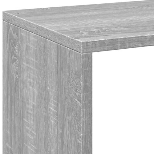 Pregrada / regal za knjige boja hrasta 102x29x103,5 cm drveni - Sivi hrast sonoma 102 x 29 x 103.5 cm Cijena