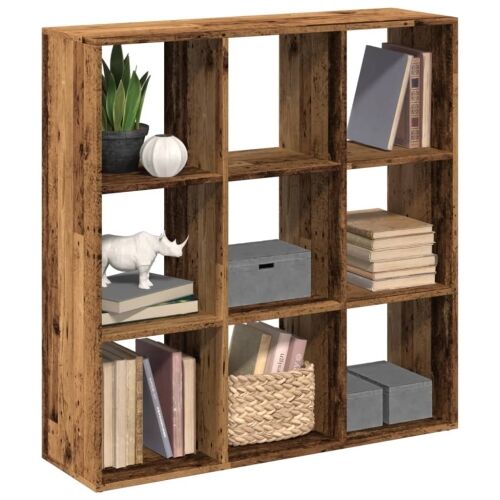 Pregrada / regal za knjige boja drva 102x29x103,5 cm drveni - Staro drvo 102 x 29 x 103.5 cm Cijena
