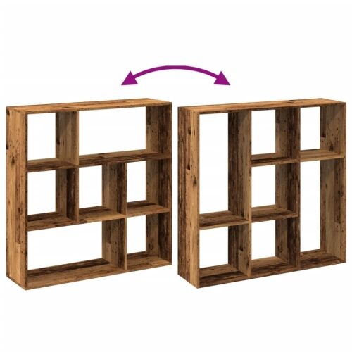 Pregrada / regal za knjige boja drva 102x29x103,5 cm drveni - Staro drvo 102 x 29 x 103.5 cm Cijena