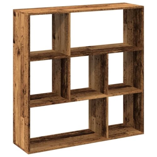 Pregrada / regal za knjige boja drva 102x29x103,5 cm drveni - Staro drvo 102 x 29 x 103.5 cm Cijena