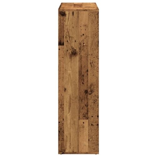 Pregrada / regal za knjige boja drva 102x29x103,5 cm drveni - Staro drvo 102 x 29 x 103.5 cm Cijena