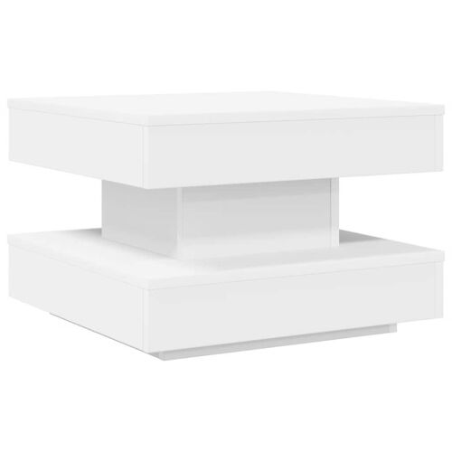Klub stolić rotirajući za 360 stupnjeva bijeli 50x50x34,5 cm - Bijela 50 x 50 x 34.5 cm Cijena