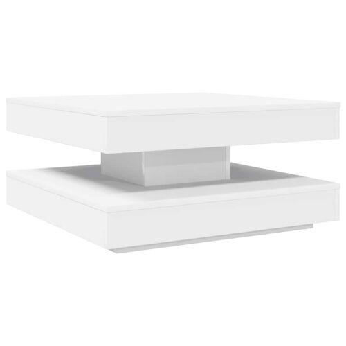 Klub stolić rotirajući za 360 stupnjeva bijeli 70x70x34,5 cm - Bijela 70 x 70 x 34.5 cm Cijena