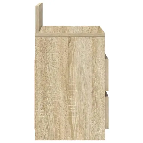 Noćni ormarići 2 kom s 2 ladice Sonoma hrast 40x33x60 cm - Sonoma hrast 2 Cijena