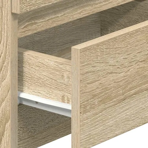 Noćni ormarići 2 kom s 2 ladice Sonoma hrast 40x33x60 cm - Sonoma hrast 2 Cijena
