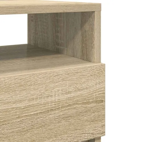 Noćni ormarići 2 kom s 2 ladice Sonoma hrast 40x33x60 cm - Sonoma hrast 2 Cijena