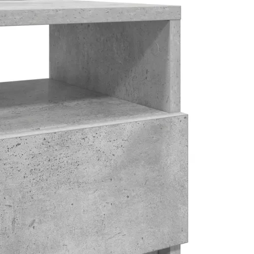 Noćni ormarići 2 kom s 2 ladice betonsko sive boje 40x33x60 cm - Beton siva 2 Cijena