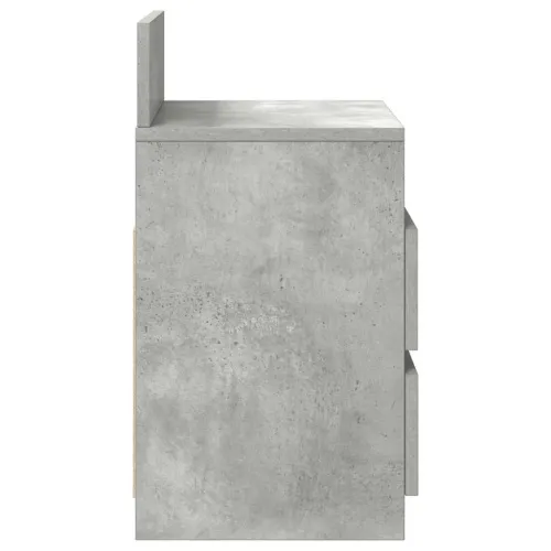 Noćni ormarići 2 kom s 2 ladice betonsko sive boje 40x33x60 cm - Beton siva 2 Cijena