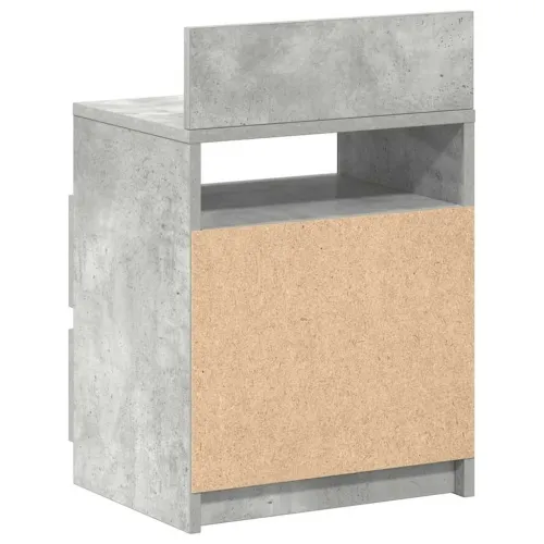 Noćni ormarići 2 kom s 2 ladice betonsko sive boje 40x33x60 cm - Beton siva 2 Cijena