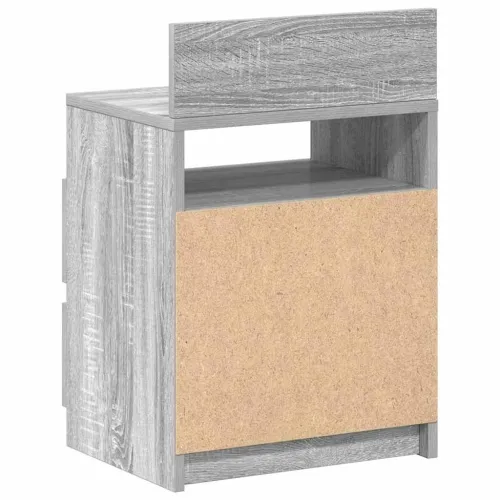 Noćni ormarići 2 kom s 2 ladice sivi Sonoma 40x33x60 cm - Sivi hrast sonoma 2 Cijena