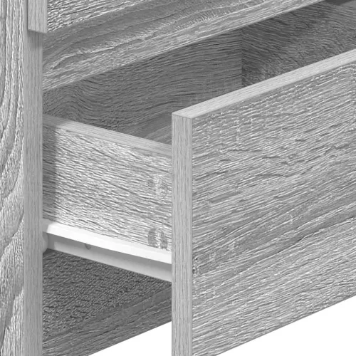 Noćni ormarići 2 kom s 2 ladice sivi Sonoma 40x33x60 cm - Sivi hrast sonoma 2 Cijena