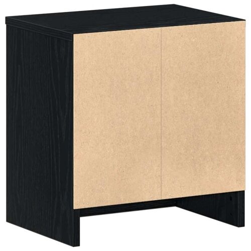 Noćni ormarić s ladicom crni 39x28x41 cm - Crna 1 Cijena