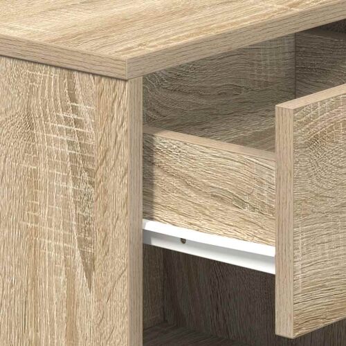 Noćni ormarići 2 kom s ladicama Sonoma hrast 39x28x41 cm - Sonoma hrast 2 Cijena