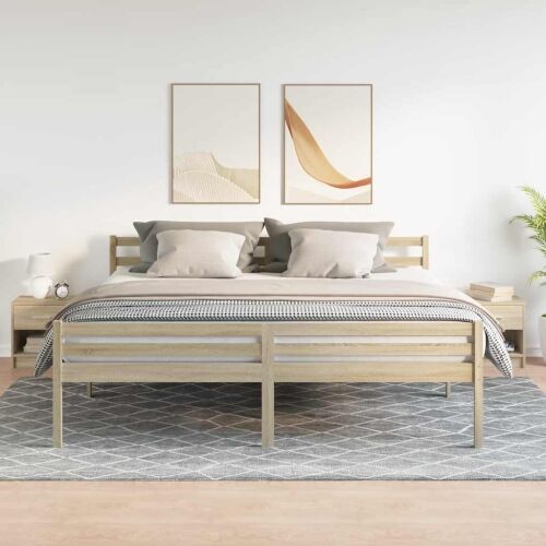 Noćni ormarići 2 kom s ladicama Sonoma hrast 39x28x41 cm - Sonoma hrast 2 Cijena
