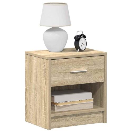 Noćni ormarići 2 kom s ladicama Sonoma hrast 39x28x41 cm - Sonoma hrast 2 Cijena