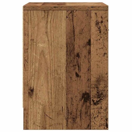 Noćni ormarići 2 kom s ladicama staro drvo 39x28x41 cm - Staro drvo 2 Cijena