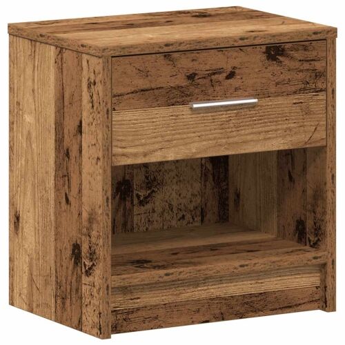Noćni ormarići 2 kom s ladicama staro drvo 39x28x41 cm - Staro drvo 2 Cijena