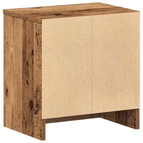 Noćni ormarići 2 kom s ladicama staro drvo 39x28x41 cm - Staro drvo 2 Cijena