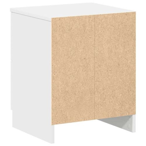 Noćni ormarići 2 kom s 2 ladice bijeli 40x36x50 cm - Bijela 2 Cijena