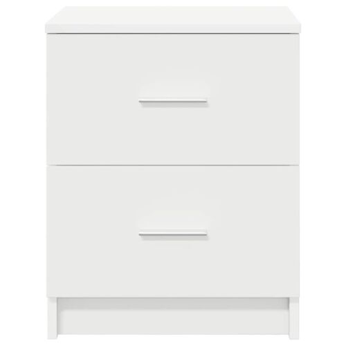 Noćni ormarići 2 kom s 2 ladice bijeli 40x36x50 cm - Bijela 2 Cijena