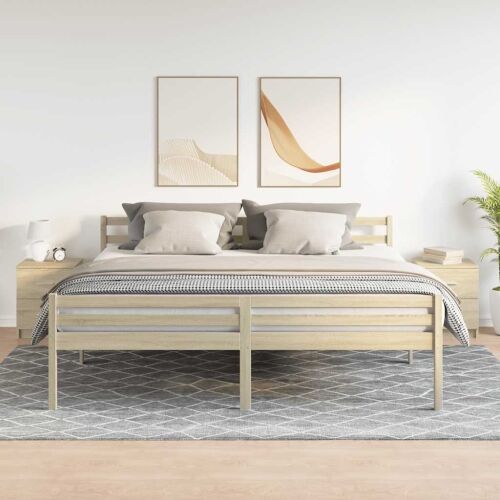 Noćni ormarići 2 kom s 2 ladice Sonoma hrast 40x36x50 cm - Sonoma hrast 2 Cijena