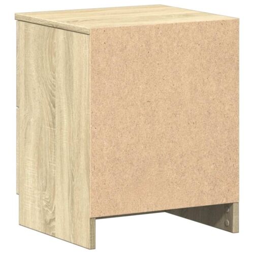 Noćni ormarići 2 kom s 2 ladice Sonoma hrast 40x36x50 cm - Sonoma hrast 2 Cijena
