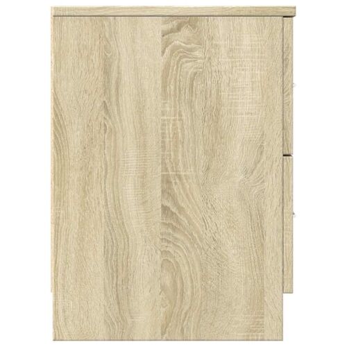 Noćni ormarići 2 kom s 2 ladice Sonoma hrast 40x36x50 cm - Sonoma hrast 2 Cijena