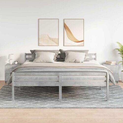 Noćni ormarići 2 kom s 2 ladice betonsko sive boje 40x36x50 cm - Beton siva 2 Cijena