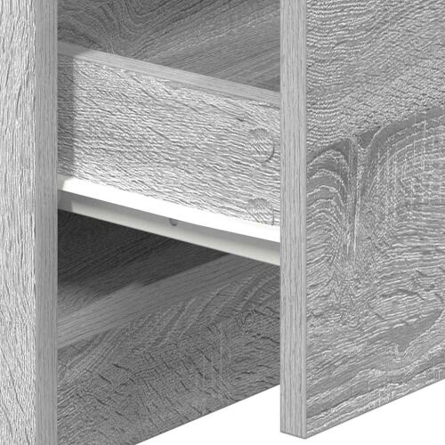Noćni ormarići 2 kom s 2 ladice sivi Sonoma 40x36x50 cm - Sivi hrast sonoma 2 Cijena