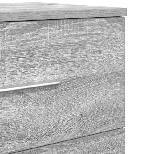 Noćni ormarići 2 kom s 2 ladice sivi Sonoma 40x36x50 cm - Sivi hrast sonoma 2 Cijena