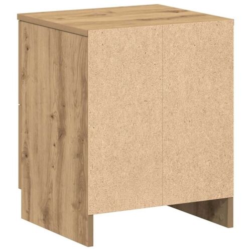 Noćni ormarići 2 kom s 2 ladice Artisan hrast 40x36x50 cm - Hrast artisan 2 Cijena