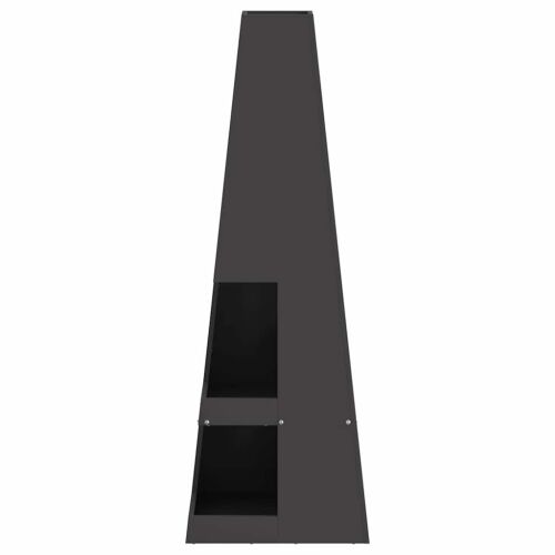 Vatra zdjela Crna 35 x 35 x 100 cm Otporni čelik - Čelik s hladno valjanom površinom/crna 35 x 35 x 100 cm Cijena