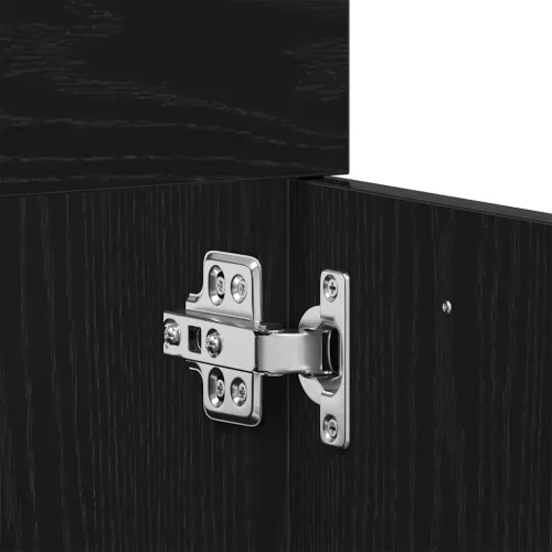 Ormarić za Lavabo - Umivaonik u kupaonici crni hrast 60x38,5x46 cm inženjerski drvo - Crni hrast 60 x 38.5 x 46 cm Cijena