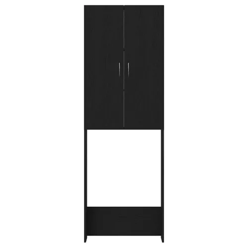 Ormarić za perilicu rublja crni hrast 64x25,5x190 cm - Crni hrast Cijena