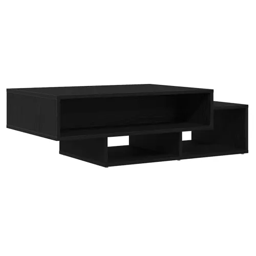 Klub stolić crni hrast 105x55x32 cm inženjerski drvo - Crni hrast Cijena