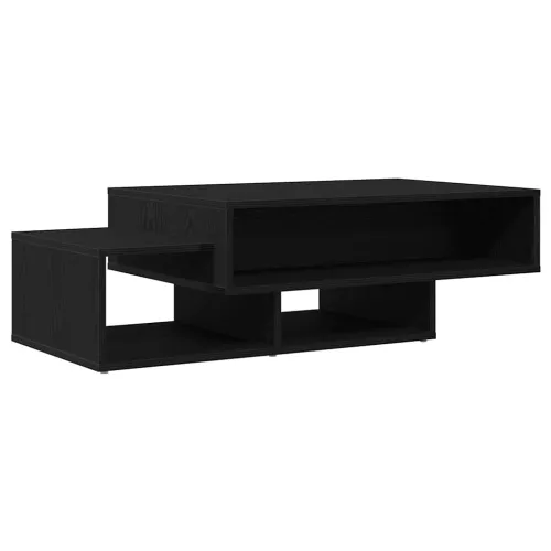 Klub stolić crni hrast 105x55x32 cm inženjerski drvo - Crni hrast Cijena