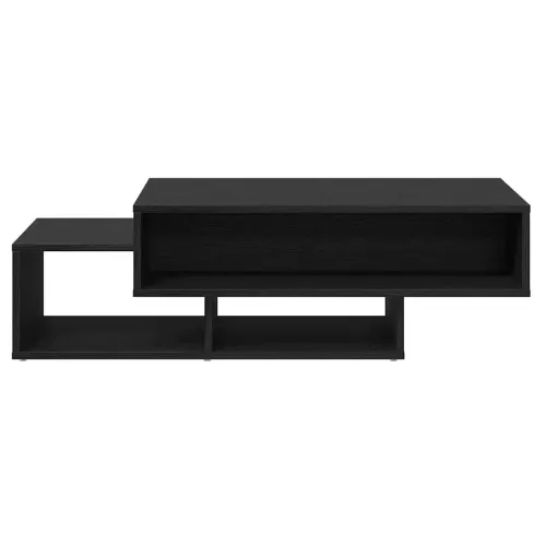 Klub stolić crni hrast 105x55x32 cm inženjerski drvo - Crni hrast Cijena