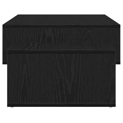 Klub stolić crni hrast 105x55x32 cm inženjerski drvo - Crni hrast Cijena