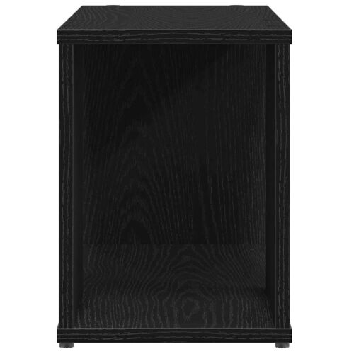 TV ormarić crni hrast 60x24x32 cm inženjerski drvo - Crni hrast 60 x 24 x 32 cm Cijena