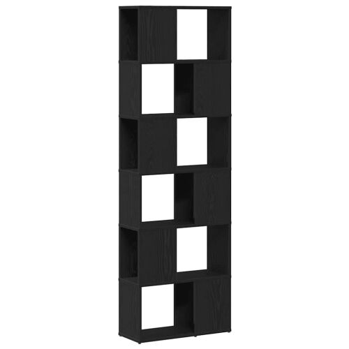 Ormar za knjige/Pregrada za sobu crni hrast 60x24x186 cm - Crni hrast 60 x 24 x 186 cm Cijena