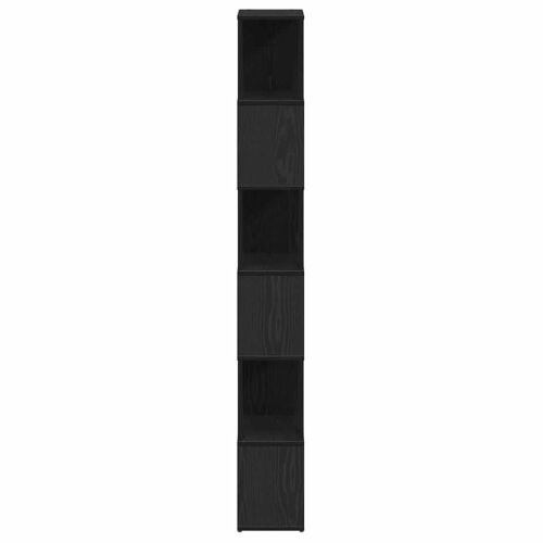 Ormar za knjige/Pregrada za sobu crni hrast 60x24x186 cm - Crni hrast 60 x 24 x 186 cm Cijena